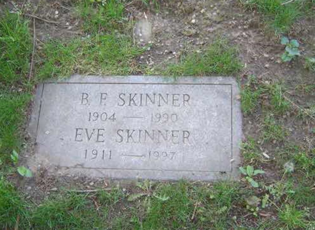 【瑾心老師專欄】： ABA 的大宗師，史金納（Skinner)與他的妻子長眠在這謙卑的墓下。